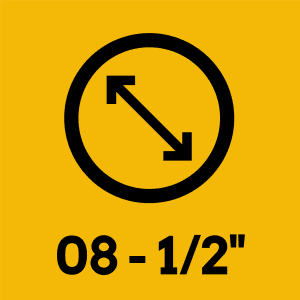 8(1/2") Diameter Hose 1st End Fittings With Ferrules