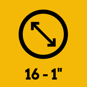 16 (1") Diameter Hose 1st End Fittings With Ferrules